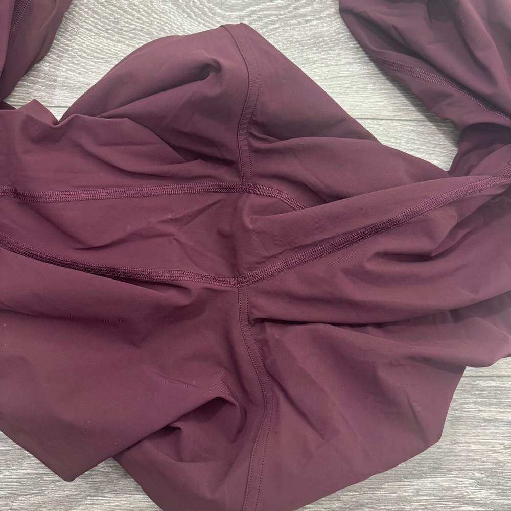 Lululemon Adapted State Jogger Cassis Size 4 High Rise Tapered Athletic - Picture 9 of 12